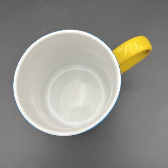 Mr Happy Coffee Mug Mr. Men Little Miss Series Roger Hargreaves Sanrio 2014 - Picture 6 of 10